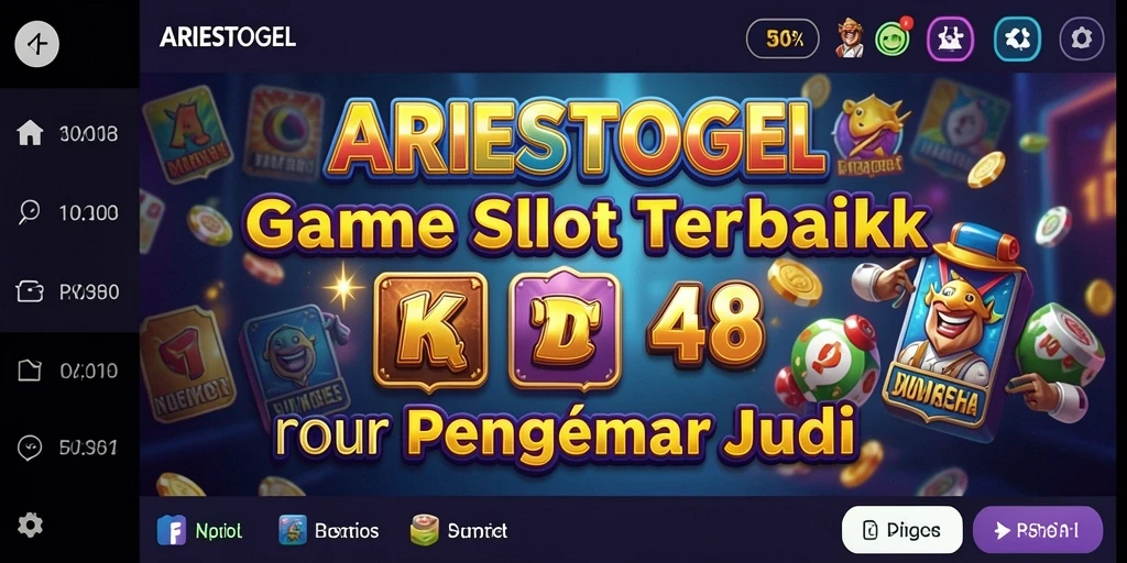 Tampilan gameplay yang seru dan menghibur di ARIESTOGEL.