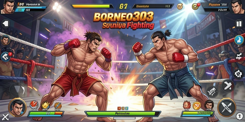 Gameplay seru dan menegangkan dalam BORNEO303.