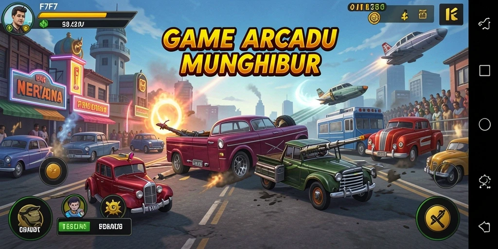 Gameplay seru dan penuh tantangan di F7F7.