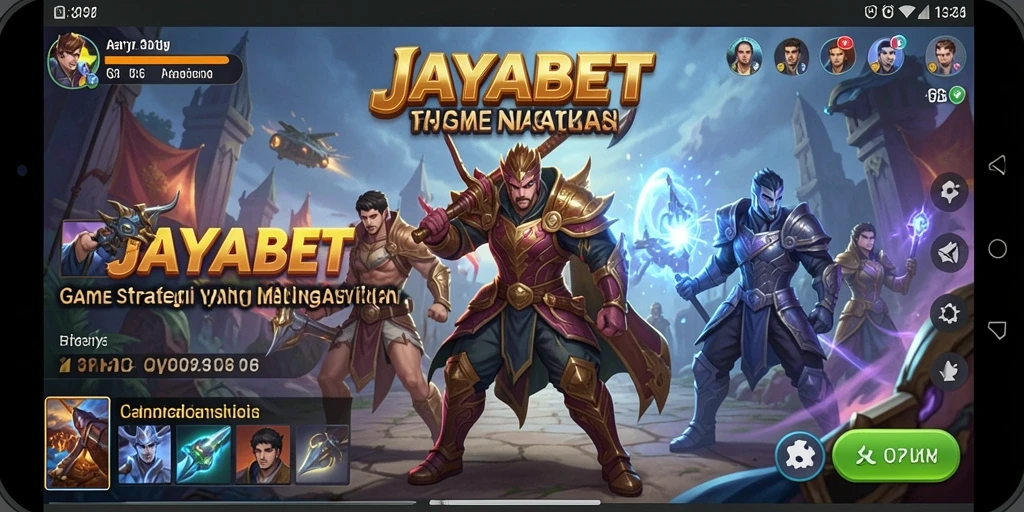 Tampilan gameplay menarik dari JAYABET dengan strategi SLG.