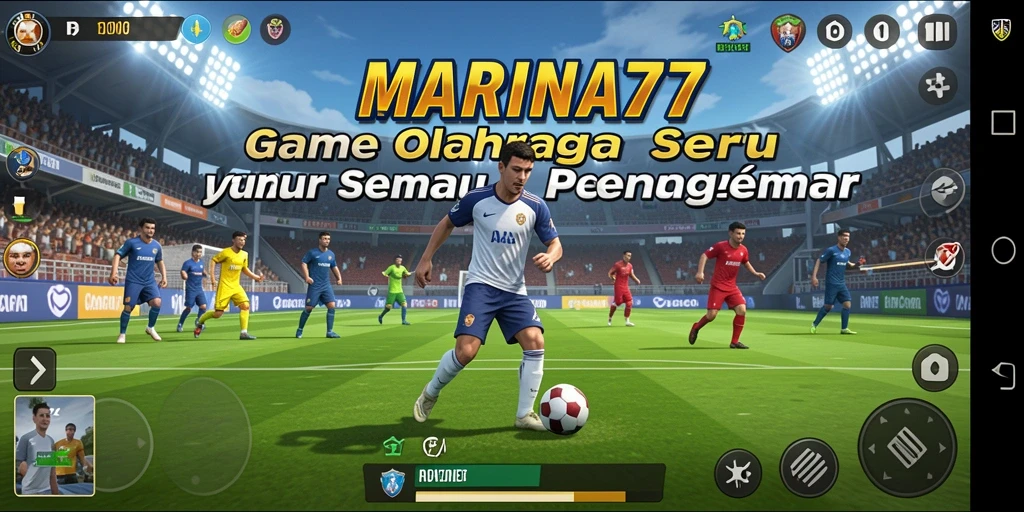 Tampilan gameplay MARINA77 yang seru dan kompetitif dalam dunia olahraga.