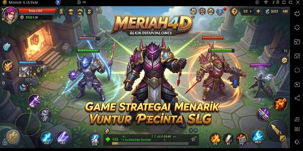 Tampilan gameplay seru dalam MERIAH4D yang menekankan strategi.
