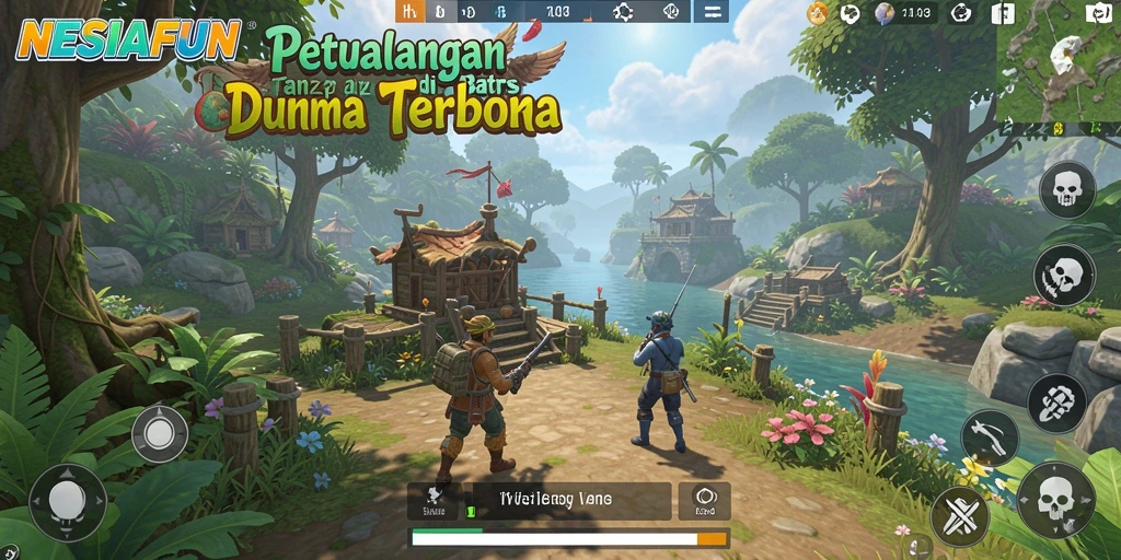 Tangkapan layar menunjukkan aksi seru di dunia Open World.