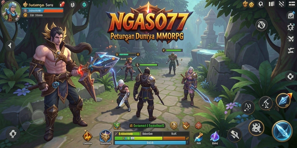 Tampilan gameplay NGASO77 yang seru dan interaktif.