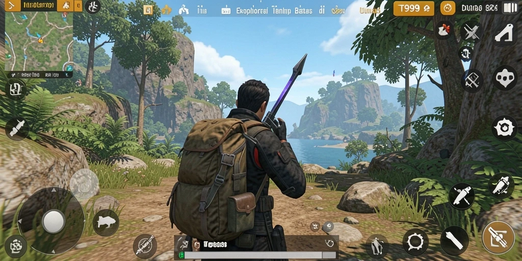 Gameplay Open World T9999 yang menakjubkan dan mendetail.