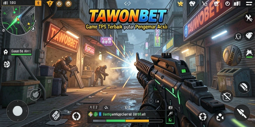 Tampilan gameplay seru dalam TAWONBET dengan pertempuran yang mendebarkan.
